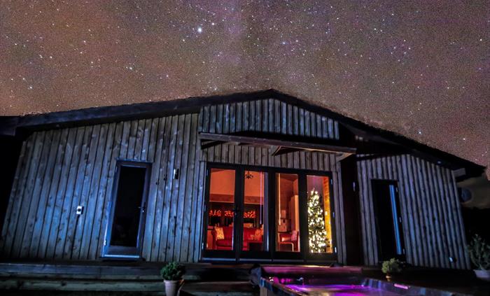 Watch the stars and the milky way with the dark skies.